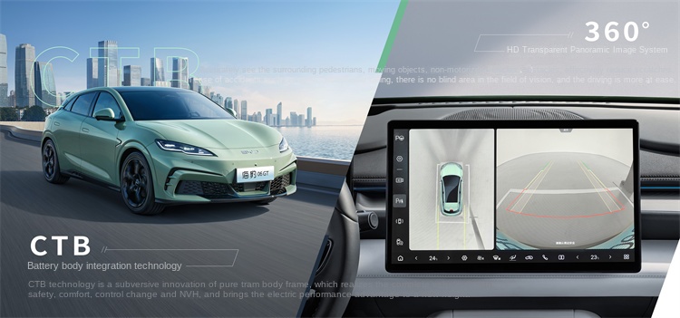BYD Sealion 06GT: Unleashing Power and Style in a Compact Electric GT