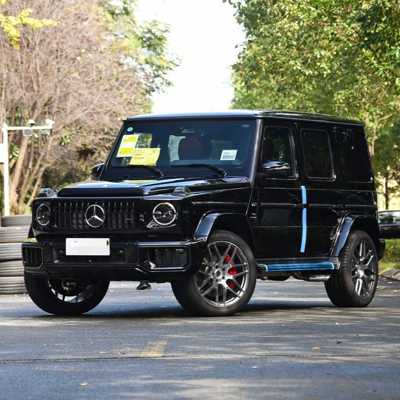 Mercedes-AMG G 63 luxury SUV with 4.0L V8 biturbo (585HP). LHD/RHD available. AMG performance package & armored options. Export pricing available.